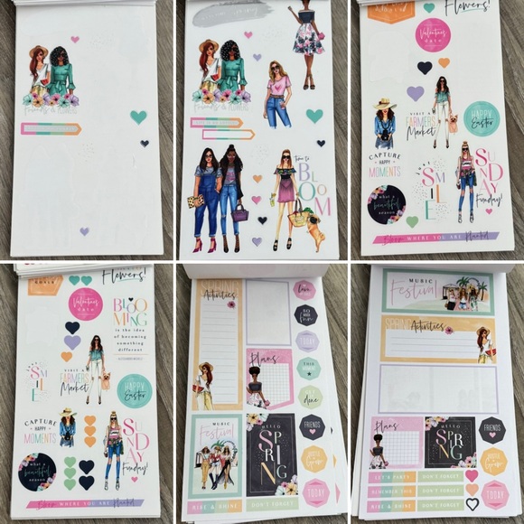 The Happy Planner Summer/Spring Sticker Book - Picture 7 of 11